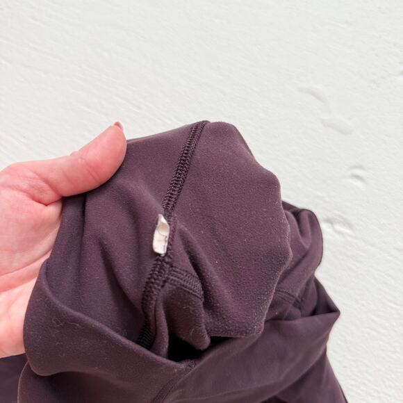 Lululemon Align High-Rise Crop Leggings 21" Purple, Size 8 - Picture 4 of 8